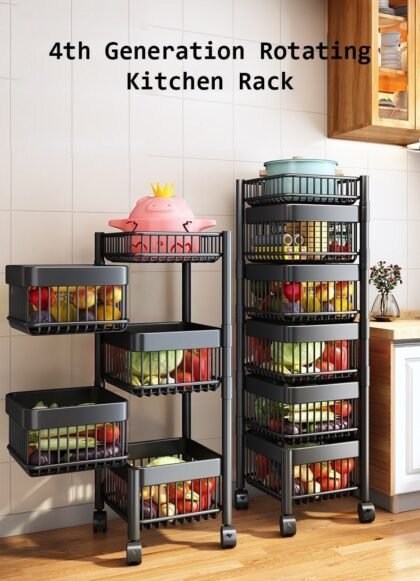 4th Generation Rotating Kitchen Rack ( OFFER START )