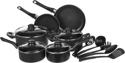 15-Piece Non-Stick Cookware Set